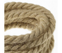 Rope Textile Cable 3G0.75 Jute