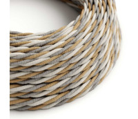Twisted Textile Cable 3G0.75 Jute
