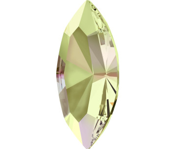4228 15x7mm Crystal Luminous Green F(001 LUMG)