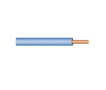 Cable unipolar PVC rigido 1x1.5 azul