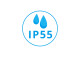 Indice de protection IP55