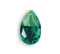 Almendro 8721/28x17mm Emerald Swarovski Crystal