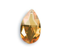 Almendro 8721/38x22mm Topaz Swarovski Crystal