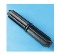 5449/13/1326 Elemento para unir tubos Nylon66-RV Negro