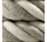 Cordon Trenzado 3XL30mm 3G0,75 Textil Algodón y lino natural