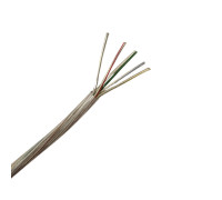 Cable manguera redonda FEP+PVC 5G0.75 transparente