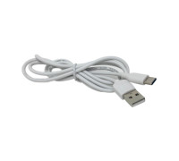 Cable de 1 metro blanco USB tipoA - USB tipoC
