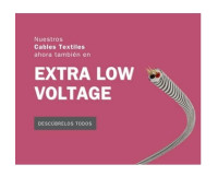 Câble de tuyau textile rond basse tension (48V)