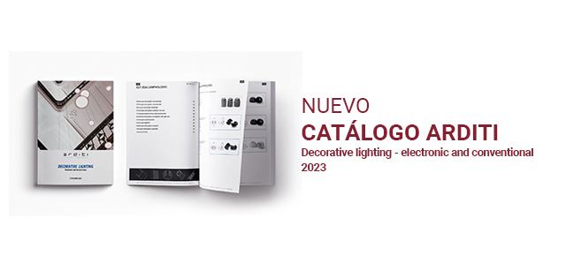 Nuevo catálogo Arditi Decorative Lighting - Electronic and Conventional 2023